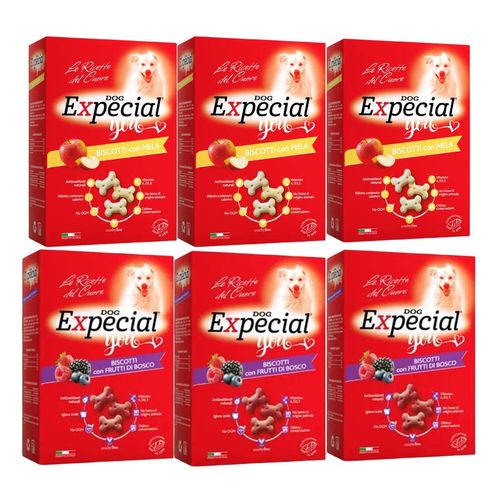 Set Prova Multigusto 6x300G Expecial You Snack Dog Biscotti