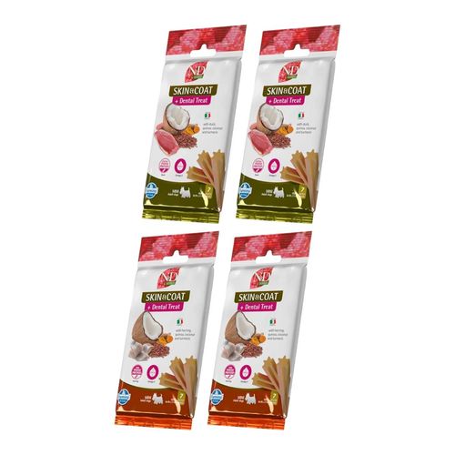 Set Prova Multigusto 4x60G N&D Quinoa Snack Cane Mini Skin&Coat