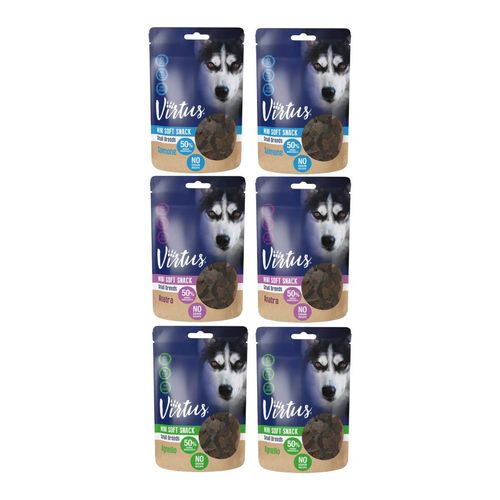 Set Prova Multigusto 6x90G Virtus Dog Mini Soft Snack Small Breeds