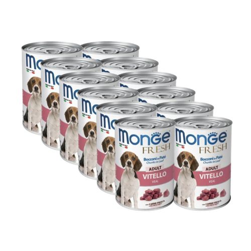 Kit Risparmio 12x400G Monge Fresh Dog