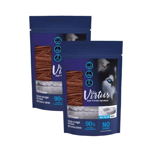 Kit Risparmio 2x90G Virtus Dog Snack Mini Strips