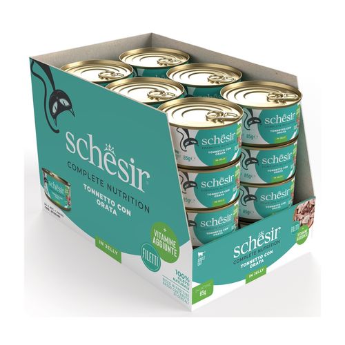 Schesir Complete Nutrition Cat Lattina Multipack 24x85G