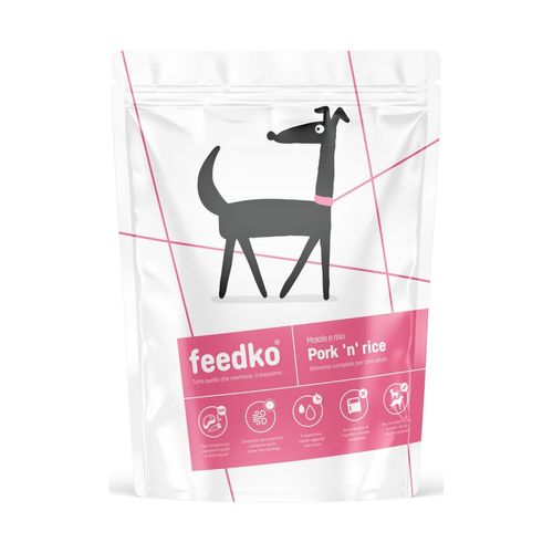 Feedko Dog Maiale e Riso Alimento Disidratato