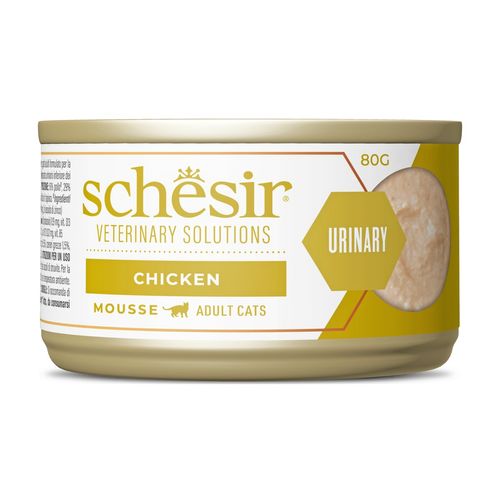 Schesir Veterinary Solutions Urinary Cat Mousse Lattina 80G