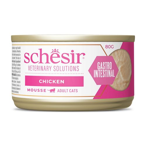 Schesir Veterinary Solutions Gastrointestinal Cat Mousse Lattina 80G