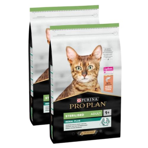 Kit Risparmio 2x10KG Purina Pro Plan Cat Adult Sterilised Renal Plus