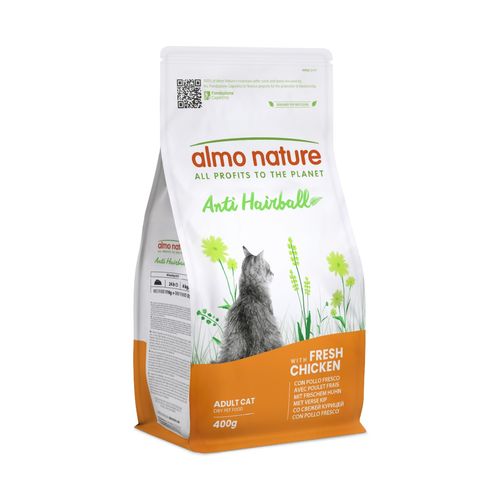 Almo Nature Cat Holistic Hairball Pollo e Riso