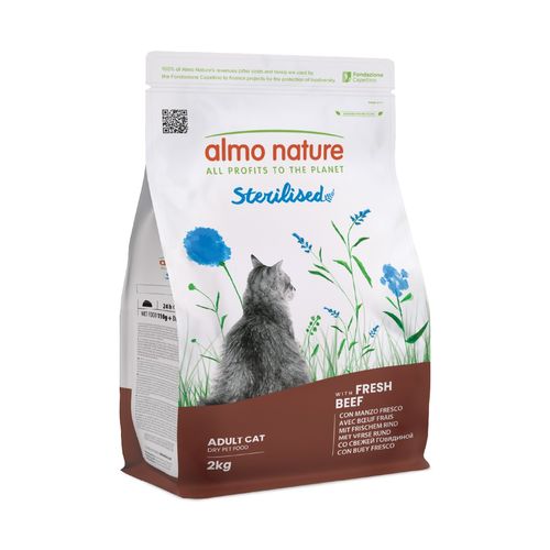 Almo Nature Holistic Cat Sterilised Manzo Riso