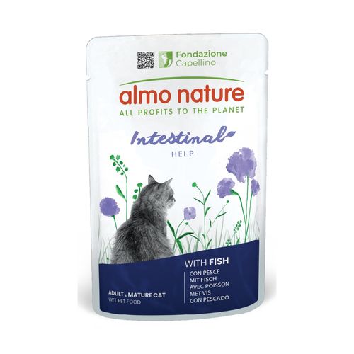 Almo Nature Cat Holistic Digestive Help Busta Multipack 30x70G