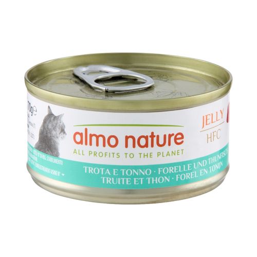 Almo Nature Cat in Jelly Lattina Multipack 6x70G