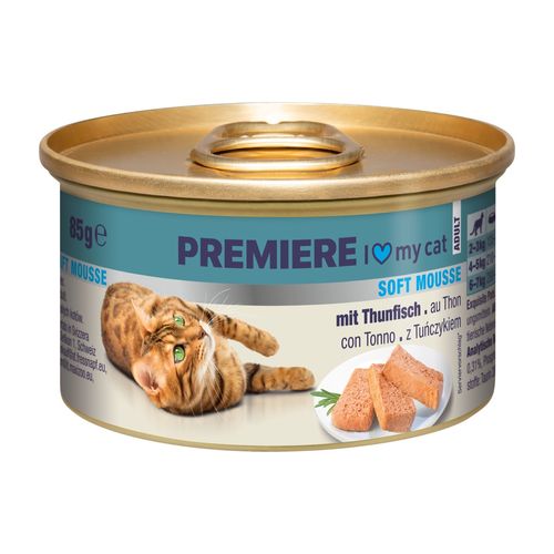 Premiere Soft Mousse Cat Lattina Multipack 18x85G