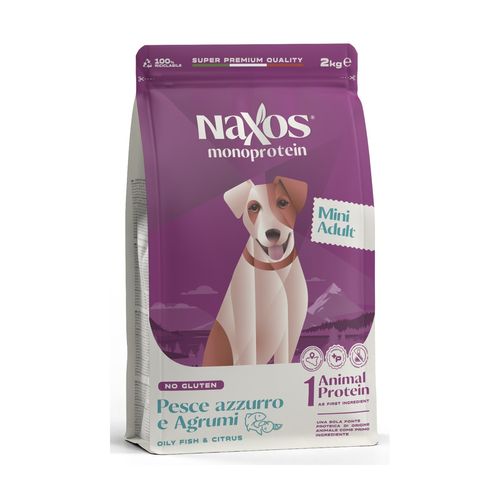 Naxos Monoprotein Mini Adult Pesce Azzurro e Agrumi
