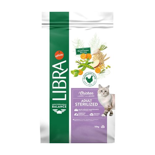Libra Cat Sterilised Adult Pollo