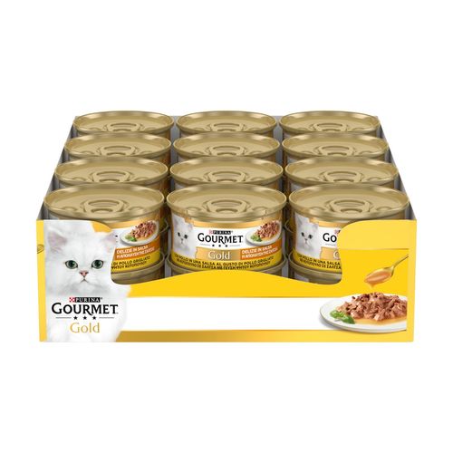 Gourmet Gold Delizie in Salsa Cat Lattina Multipack 24x85G