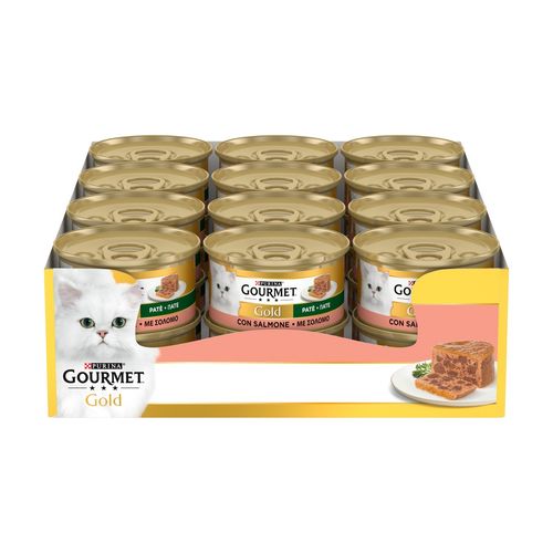 Gourmet Gold Patè Cat Lattina Multipack 24x85G