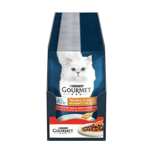 Gourmet Perle Trionfo in Salsa Cat Busta Multipack 26x85G