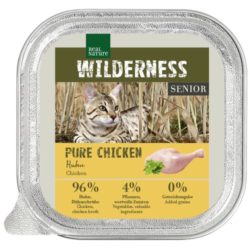 Real Nature Wilderness Senior Vaschetta Multipack 16x100G