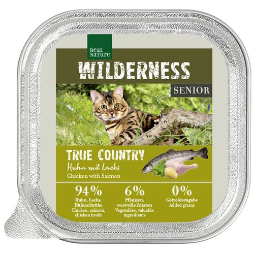 Real Nature Wilderness Senior Country Vaschetta Multipack 16x100G