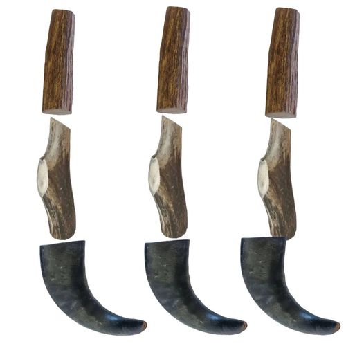 Kit Multigusto 9PZ Wolly's Ranch Dog Snack Corno Large