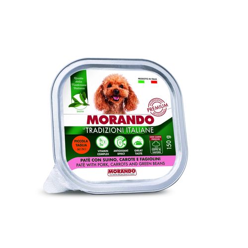 Morando Tradizioni Italiane Mini Dog Vaschetta Multipack 22x150G