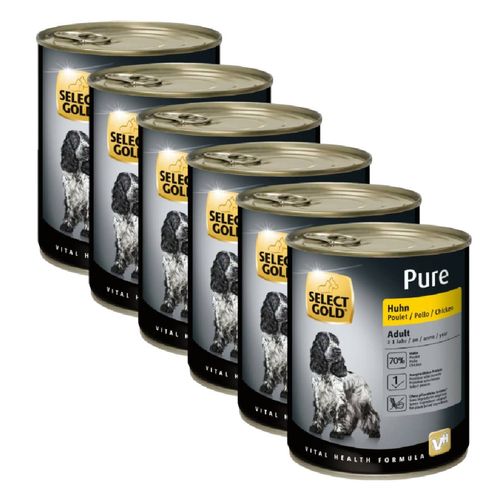 Kit Risparmio 6x800GG Select Gold Pure Dog