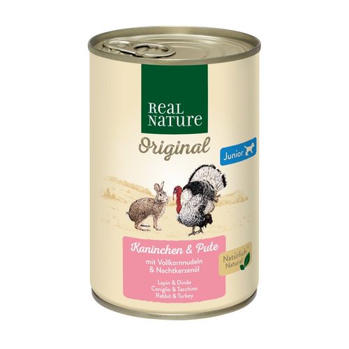 Real Nature Puppy Lattina 400G