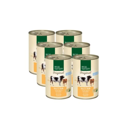 Kit Risparmio 6x400G Real Nature Dog Light Lattina