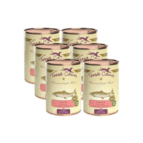 Kit Risparmio 6x400G Terra Canis Dog Lattina