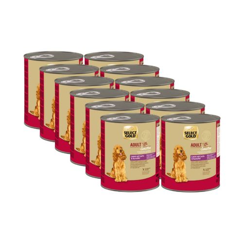 Kit Risparmio 12x800G Select Gold Sensitive Dog Lattina