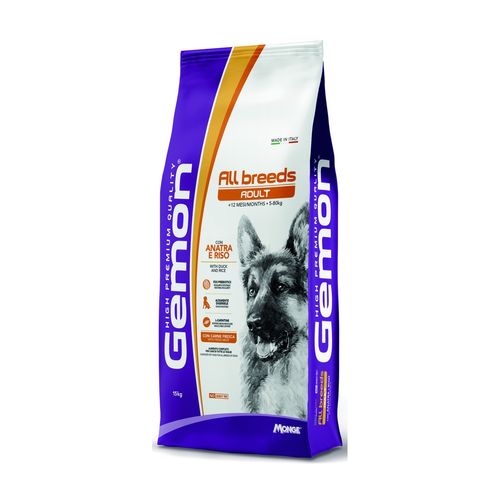 Gemon Cane Adult All Breeds Anatra e Riso