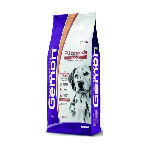 Gemon Cane Adult All Breeds Salmone e Riso