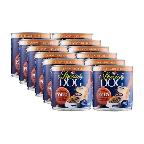 Kit Risparmio 12x720G Special Dog Adult Lattina