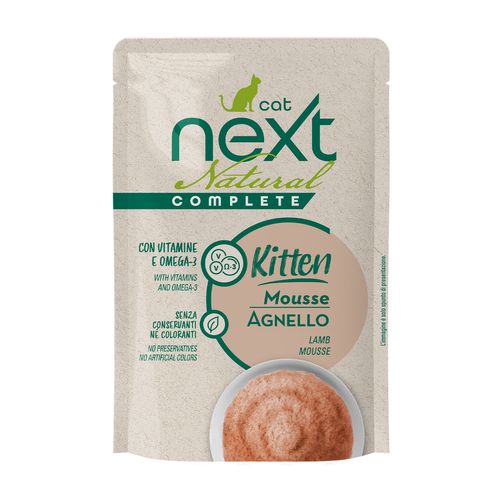 Next Cat Natural Complete Kitten Mousse Busta Multipack 30X70G