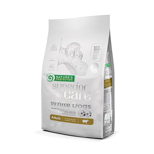 Nature's Protection White Dogs Adult Small&Mini Agnello