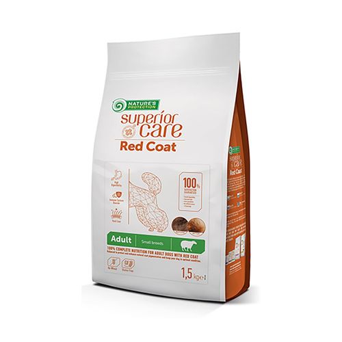 Nature's Protection Adult Small Red Coat con Agnello