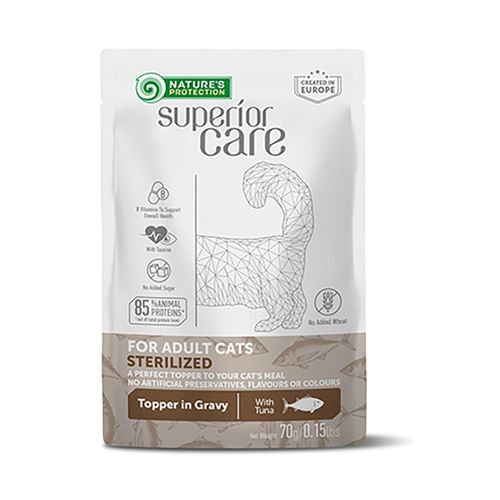 Nature's Protection Superior Care Sterilized Cat Busta Multipack 24x70G
