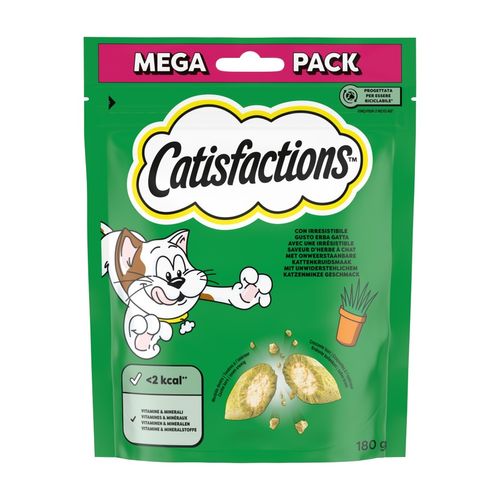 Catisfaction Snack Gatto Erba Gatta