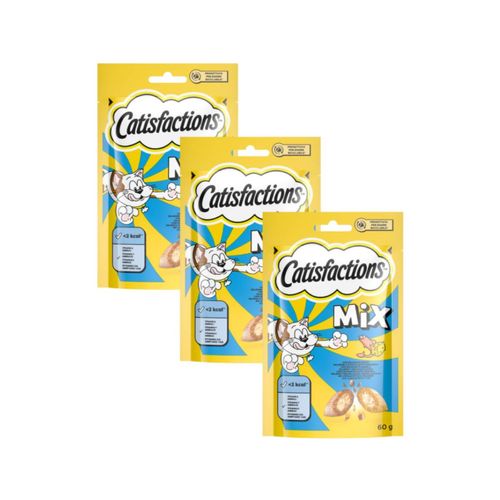 Catisfactions Snack per Gatto con Salmone e Formaggio