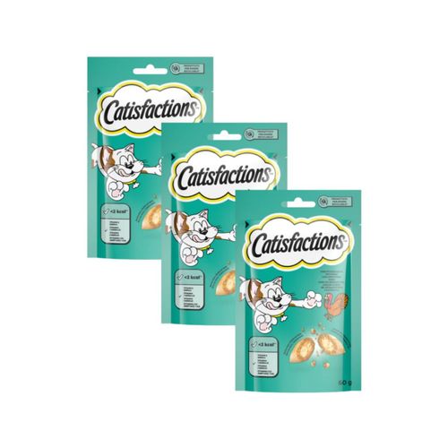 Catisfactions Snack per Gatto con Tacchino