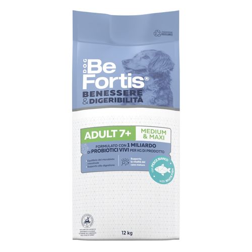 Befortis Dog Benessere & Digeribilità Adult Senior 7+ M&M Pesce