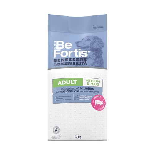 BeFortis Dog Benessere & Digeribilità Adult M&M Maiale