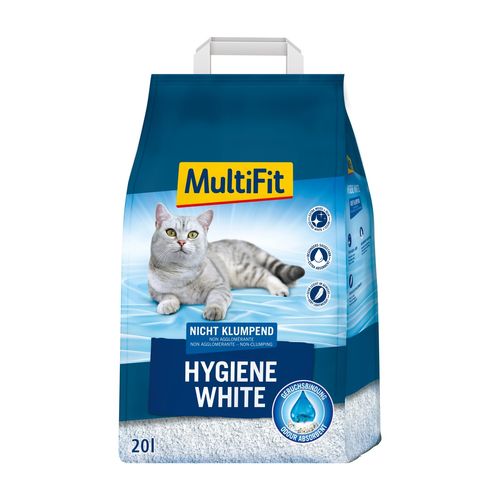 MultiFit Lettiera Hygiene White Assorbente