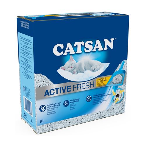 Catsan Lettiera Agglomerante Active Fresh