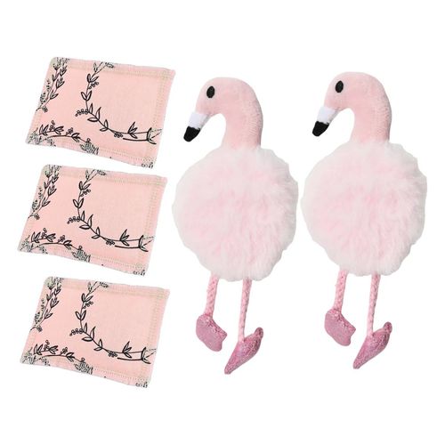 Kit Gioco Gatto Fenicottero Rosa + Cuscino Valeriana