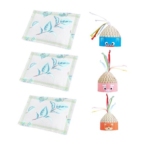 Kit Gioco Gatto Animali Tiragraffi In Carta + Cuscino Valeriana