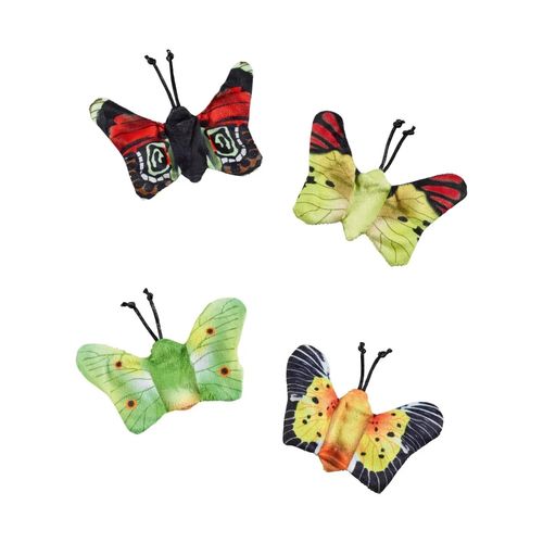 AniOne Gatto Giocattolo Farfalle