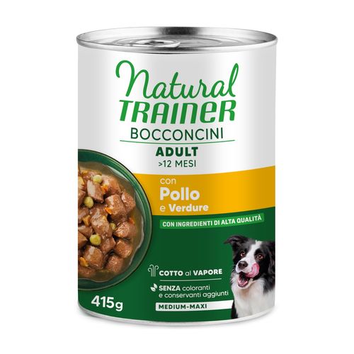 Natural Trainer Adult Dog Medium-Max Lattina 415G
