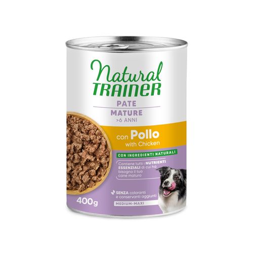 Natural Trainer Senior Lattina 400G
