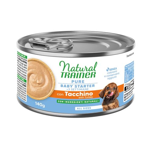 Natural Trainer Baby Starter Dog Lattina Multipack 24x140G
