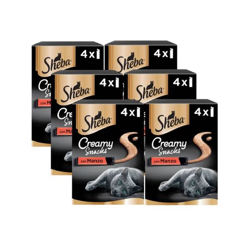 Sheba Snack Gatto Creamy Snack Manzo